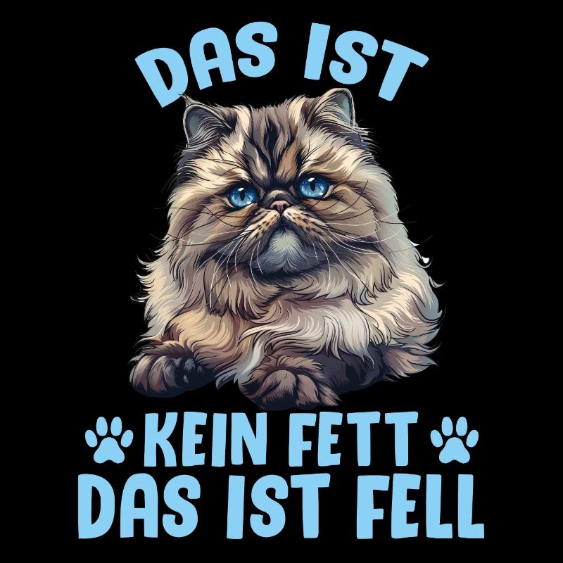 Chat persan CE N’EST PAS DE LA GRAISSE, C’EST DE LA FOURRURE