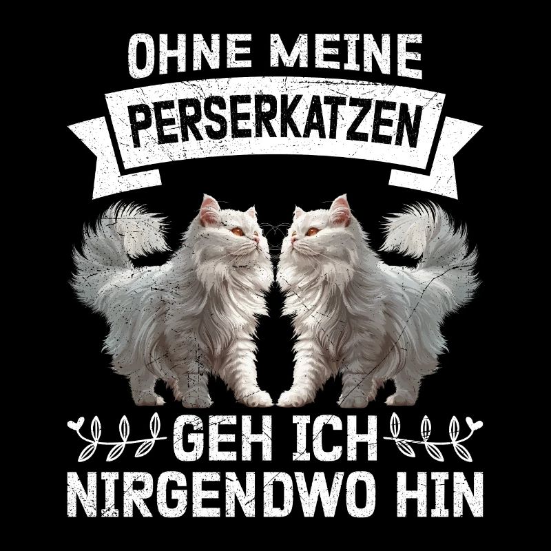 Chat persan JE NE PARS PAS SANS MES CHATS PERSANS