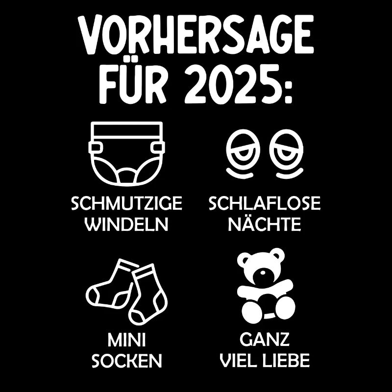 Werdende Eltern Vorhersage für 2025 Werdender Papa
