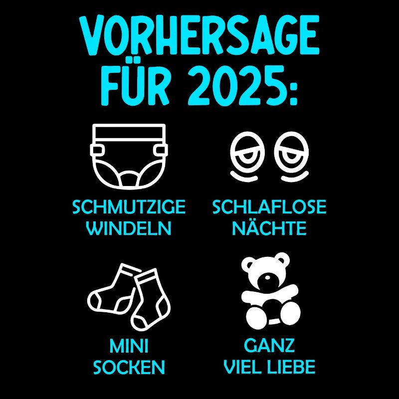 Werdende Eltern Vorhersage für 2025 Werdender Papa