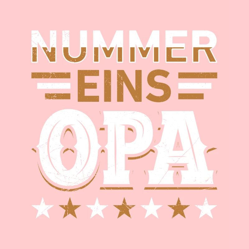 Großvater NUMMER EINS OPA Geburtstag Opi