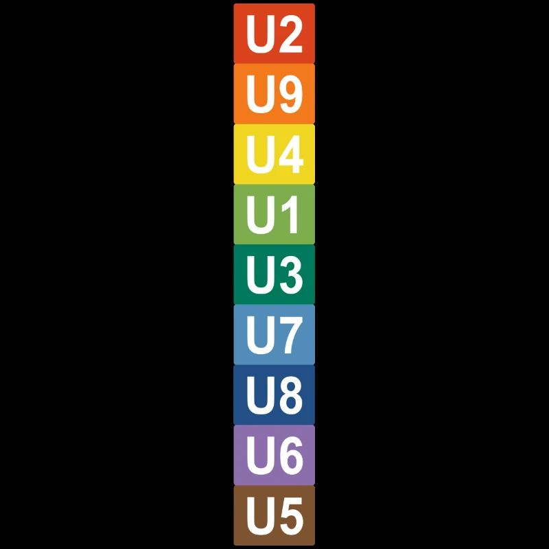 U-Bahn Regenbogen Berlin