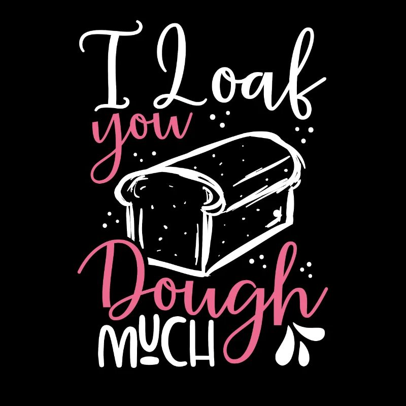 I love you bread dough