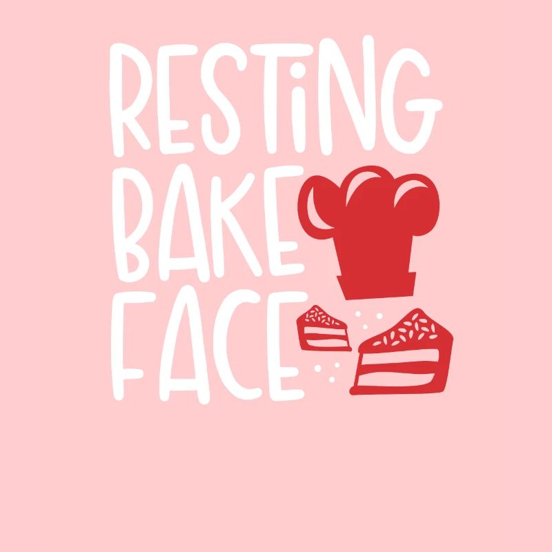 Resting cheek face