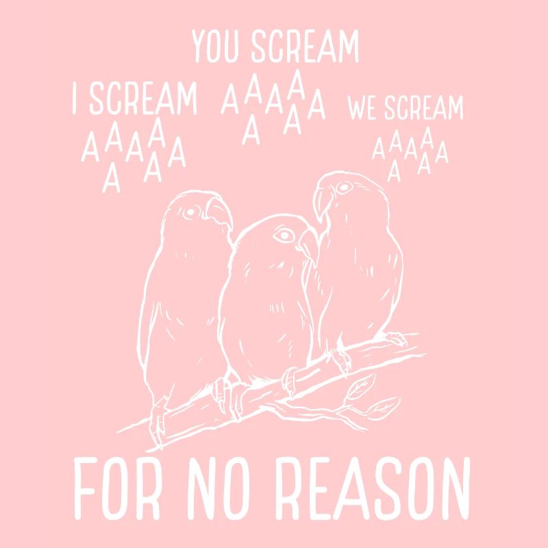 Parrot cry or no reason