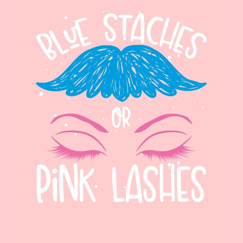 Blaue Stäbe Oder Rosa Wimpern