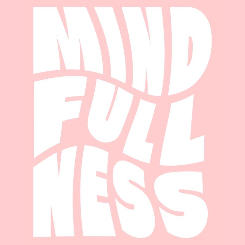 Conception typographique Mindfullness