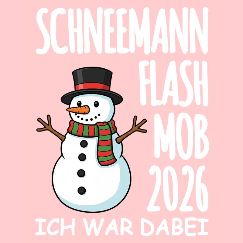 Snowman flash mob