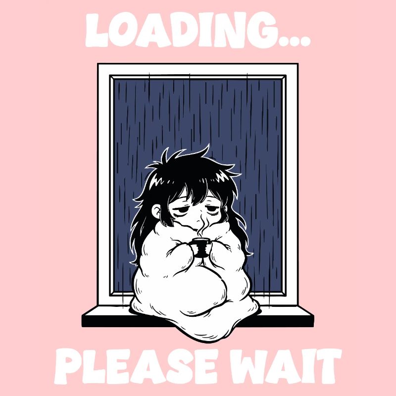 Rain Loading Please Wait Manga Mood