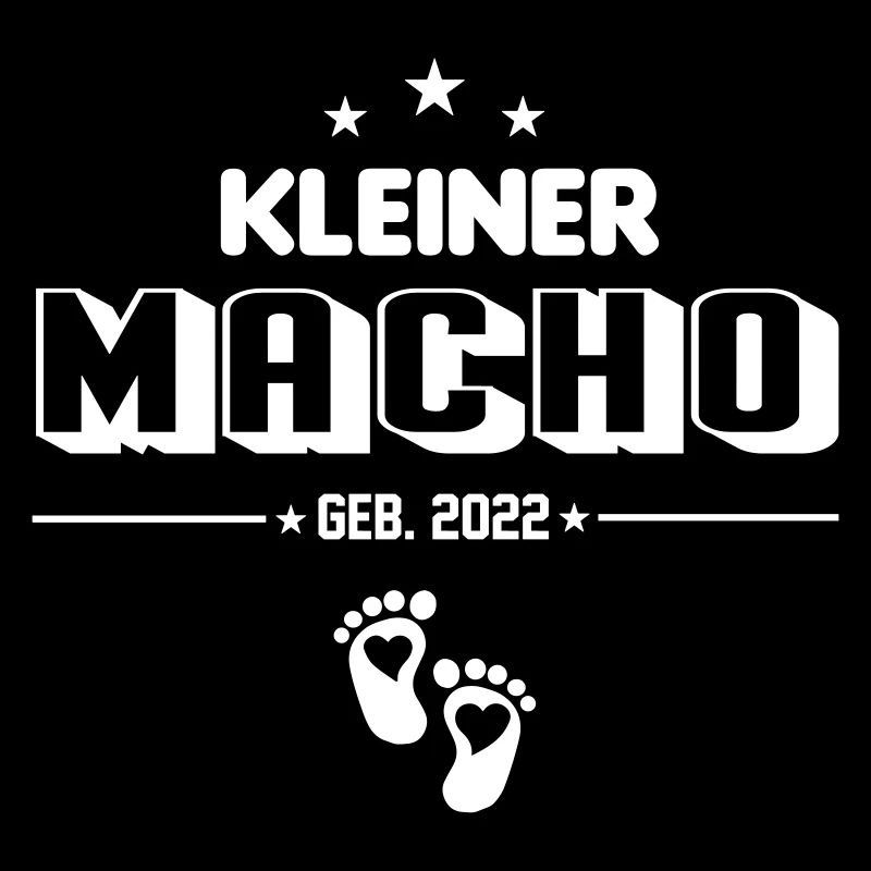 Säugling Baby 2022 Kleiner Macho