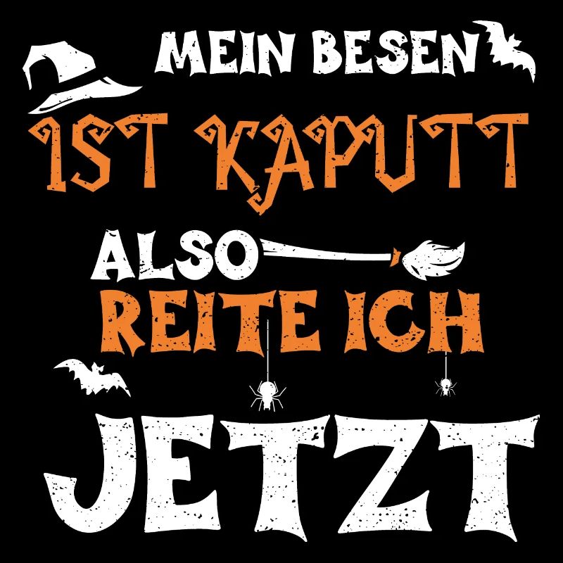 Mijn bezem is kapot dus rijd...