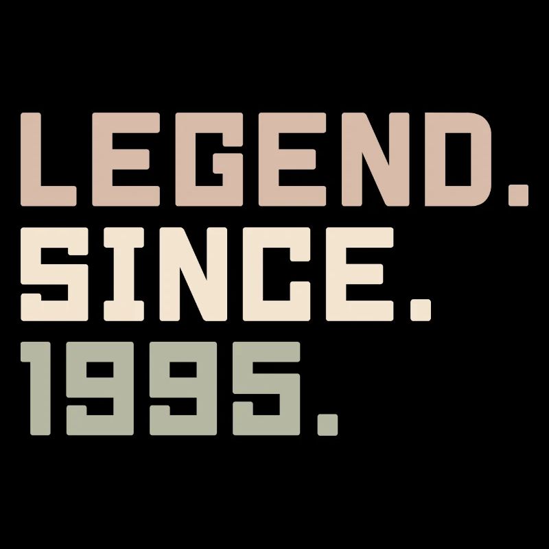Legends were born in 1995 Gift ideas 1995