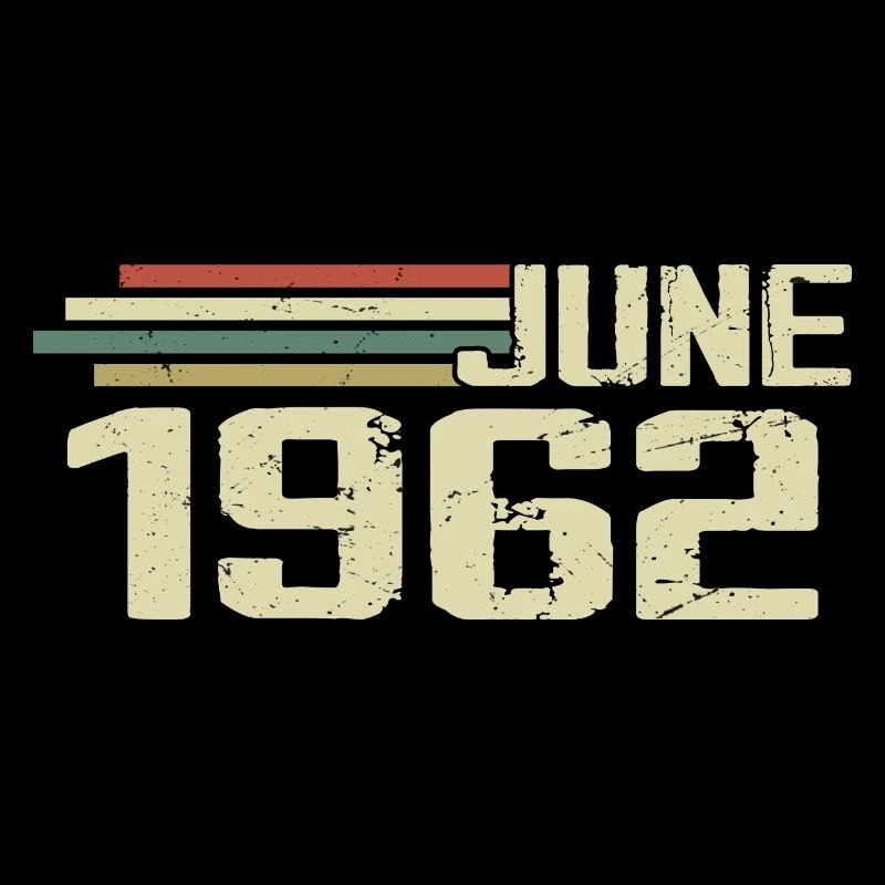 Juni 1962 Jahrestag Juni 1962 Juni 1962 Geburtstag