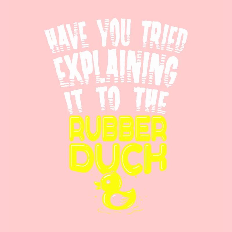 IT Nerd Programmer Developer Humor Rubber Duck