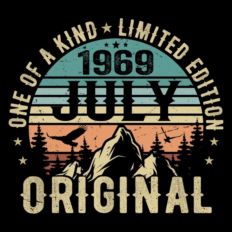Juli 1969 Geburtstag Juli 1969 Geburtstagsgeschenk