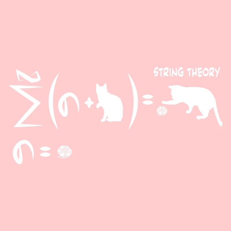 String theory Geschenk Katze Haustiere