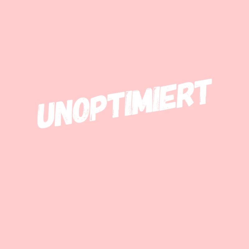 I'm optimizing myself