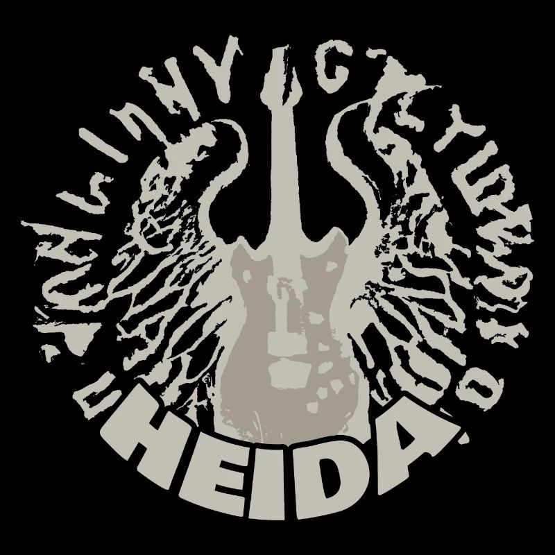 Heida as a guitar