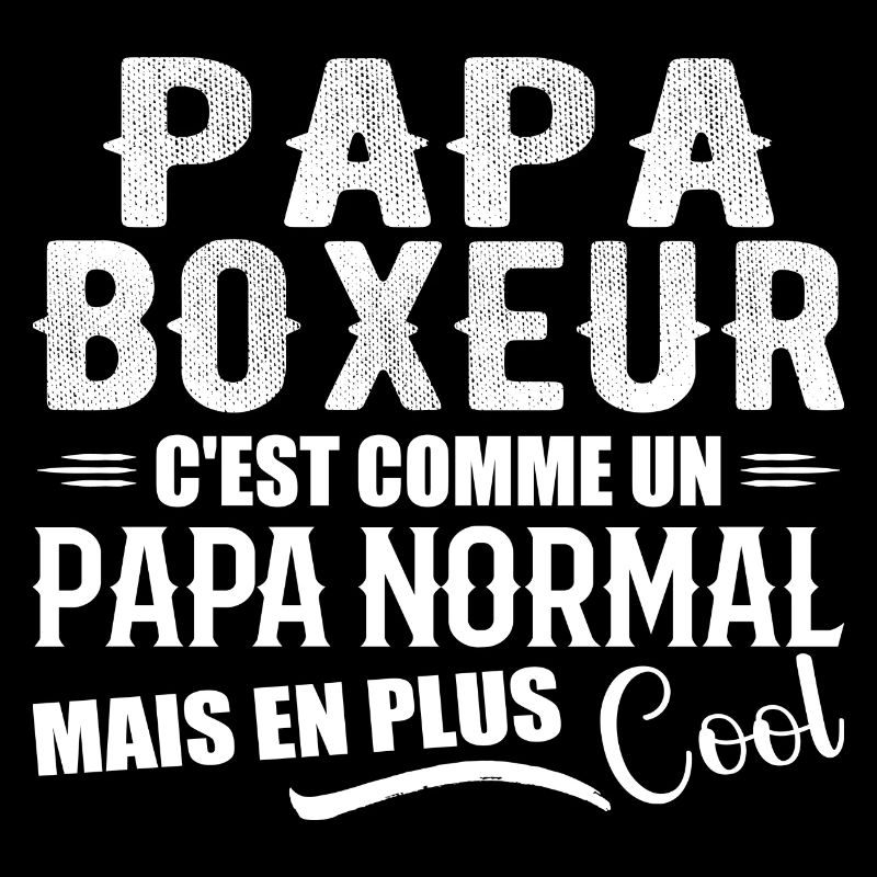 Papa Boxer Humor Coach Boxer Geschenk