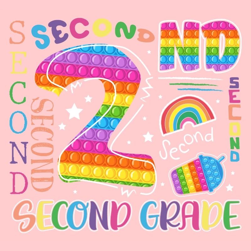 Écolier Pop It de 2e année