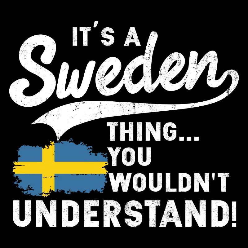 So Ein Schweden Ding Schwede Lustig Geschenk