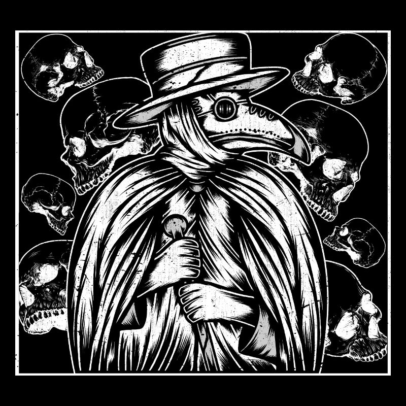 Mort de peste médiévale occulte