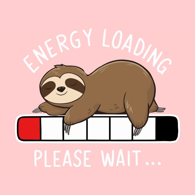 Sleeping Sloth Battery Charging Bar