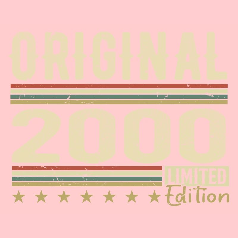 Original 2000 - Retro 2000 Geburtstagsgeschenk