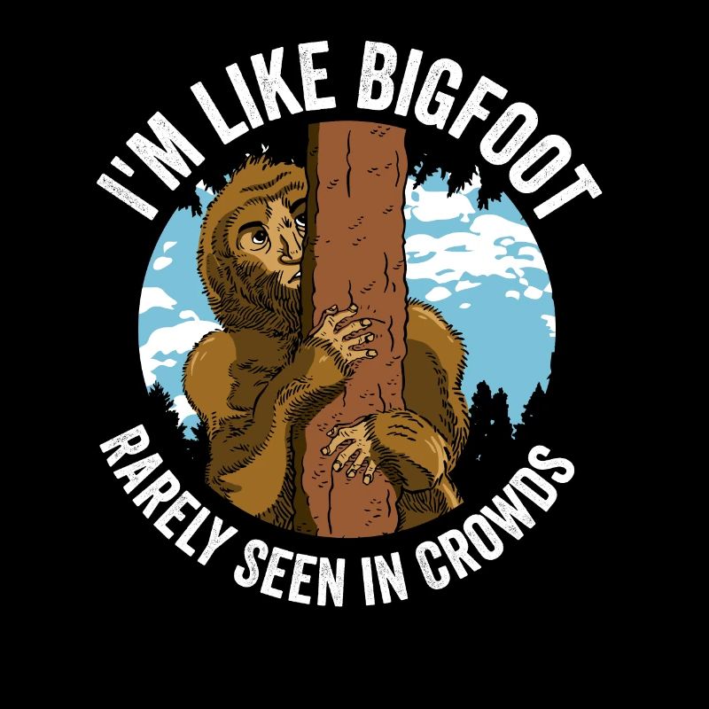 Bigfoot in Crowds: Rarely Seen