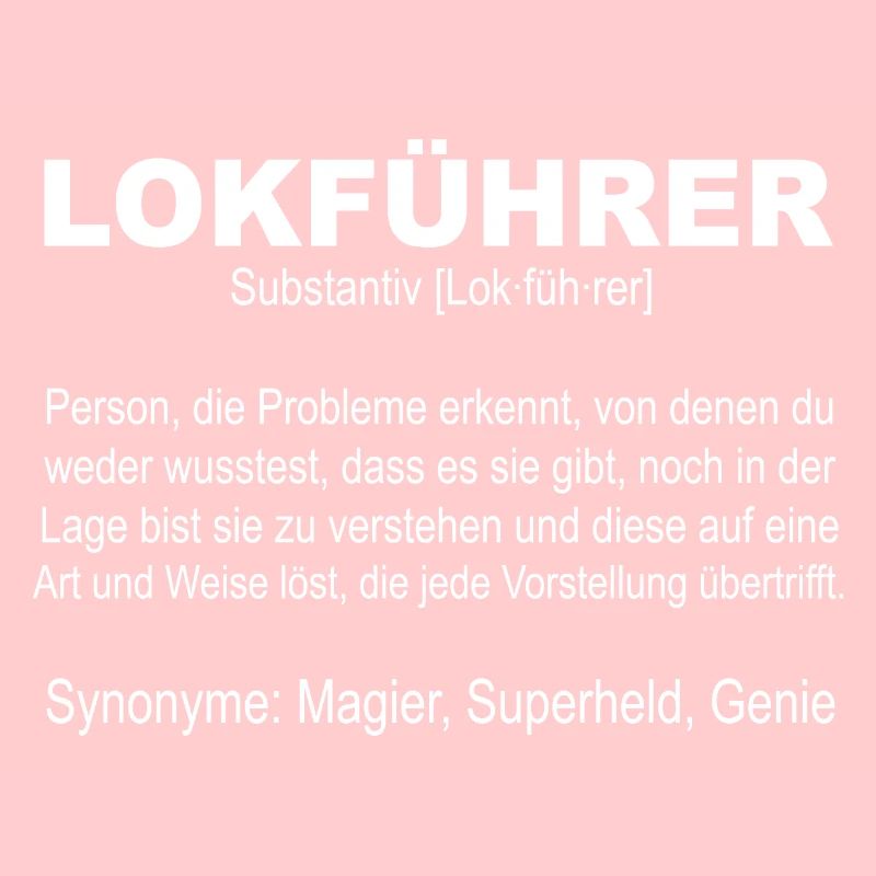 Lokführer Definition Modellbauer Lok Eisenbahn