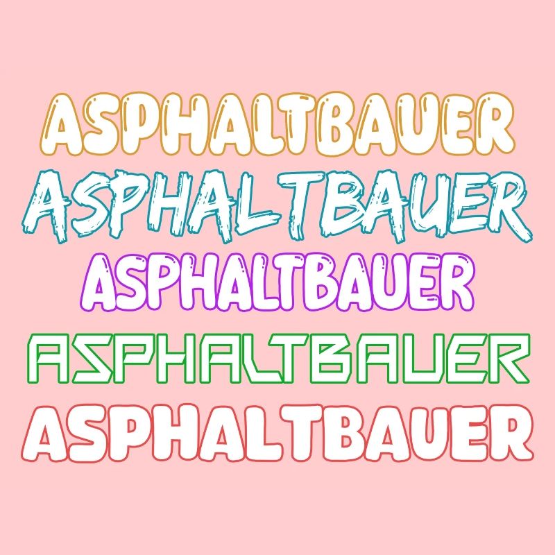 Constructeur d’asphalte comme métier