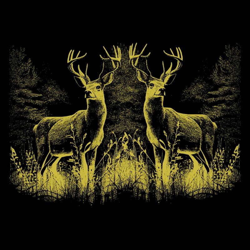 Hirsch Hirsche Wild Rotwild Rehbock