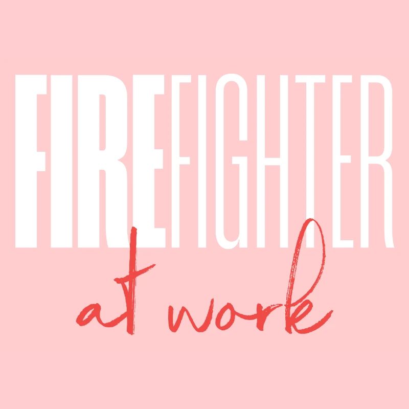 Firefighter at work