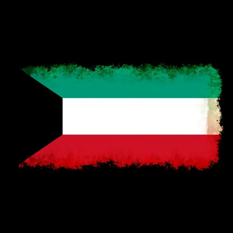 Le Koweït comme drapeau