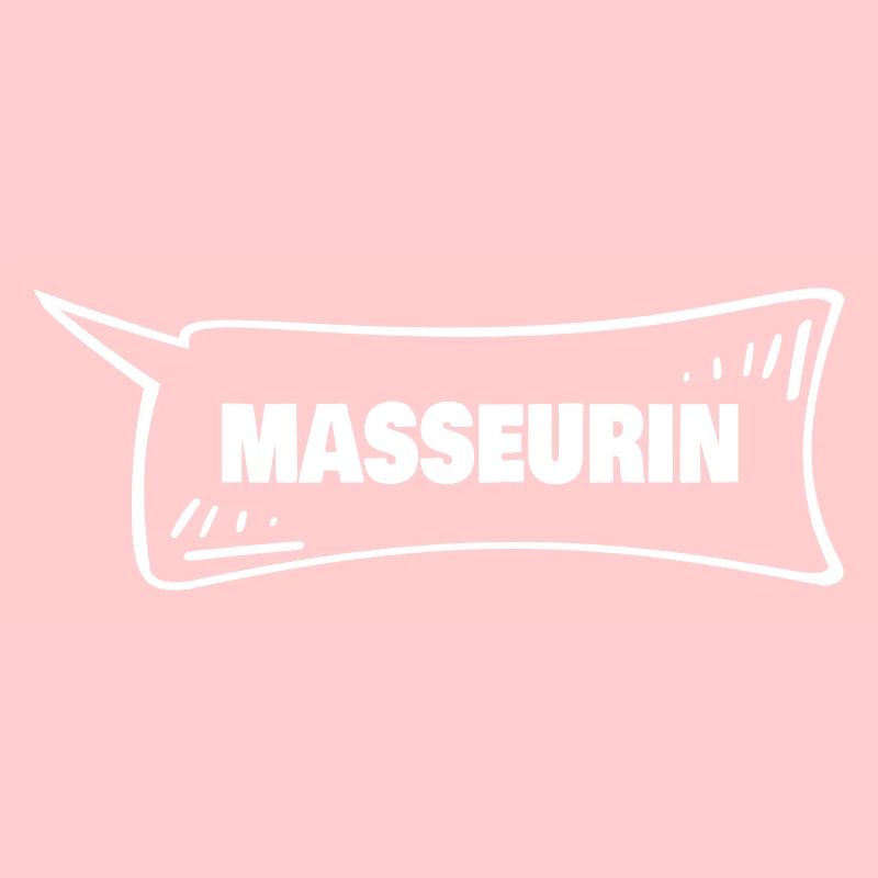 Speech bubble masseuse