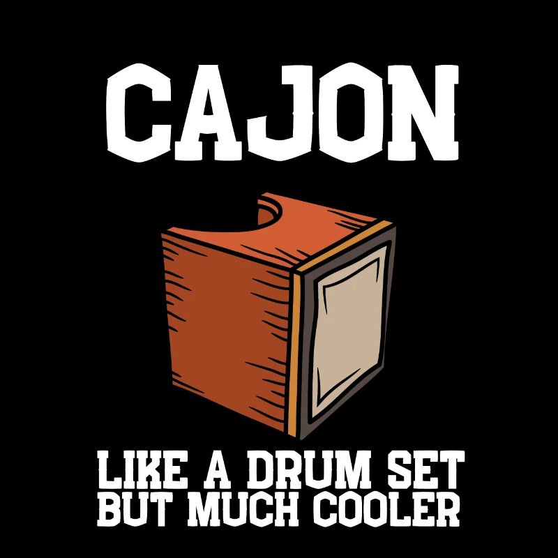 Cajon Box Drum Instrument Peruvian Cajon