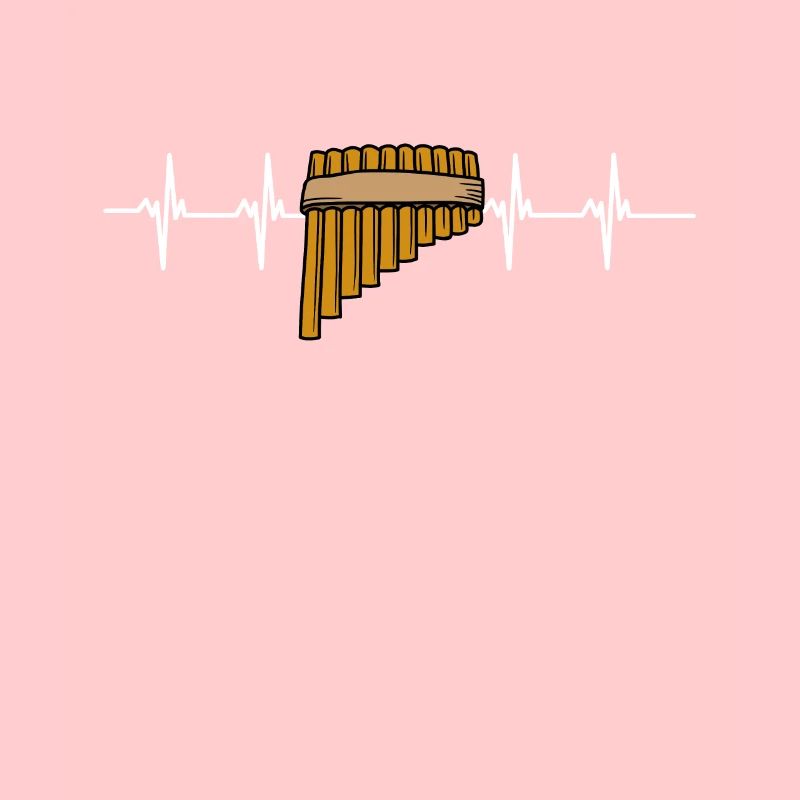 Pan Pipe Instrument Pérou Flûte de Pan en bois