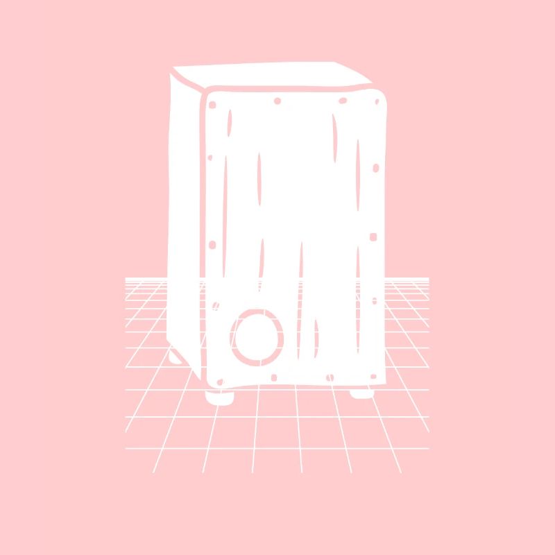 Cajon Box Drum Instrument Peruvian Cajon