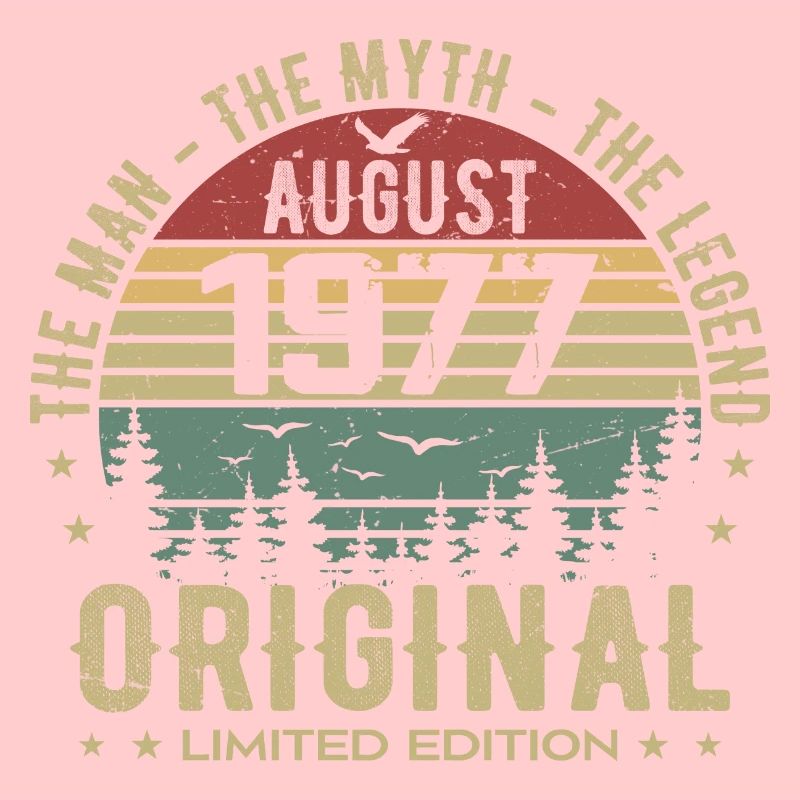 Legend Since Aug 1977 Birthday Gift 1977