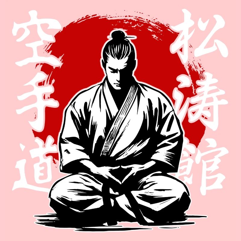 Samurai Shotokan Karate Stil Kampfkunst