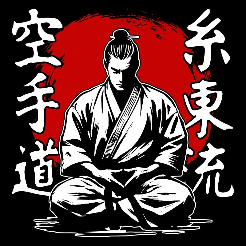 Samouraï Shito Ryu Style d’arts martiaux Karaté