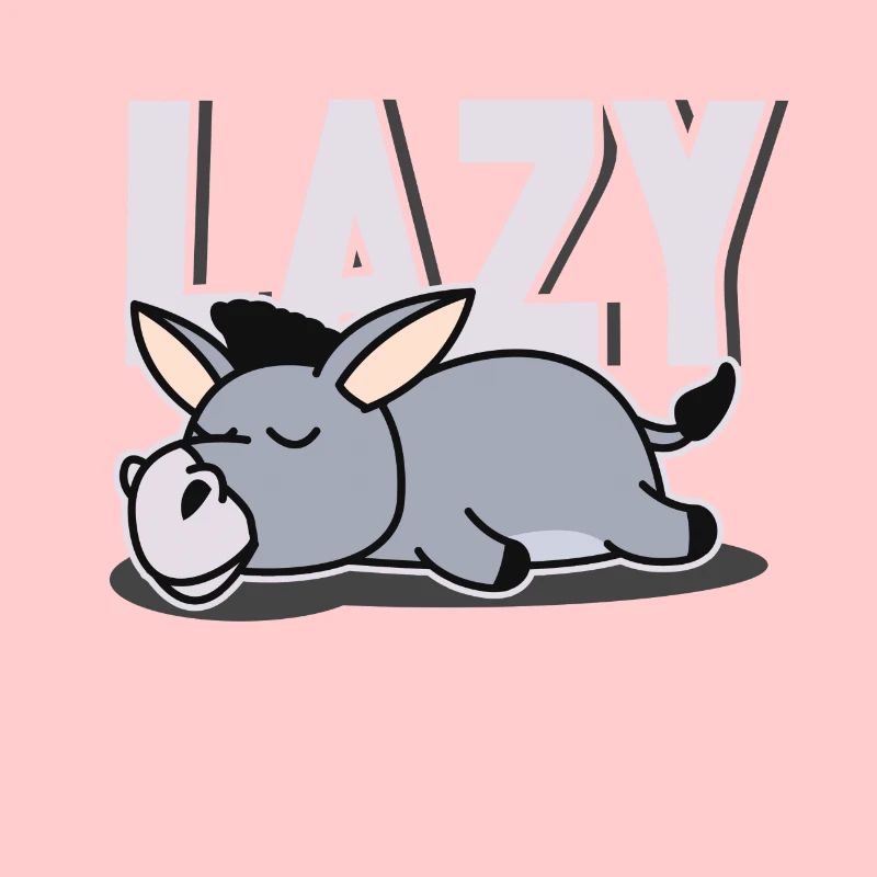 Lazy donkey slacker gift