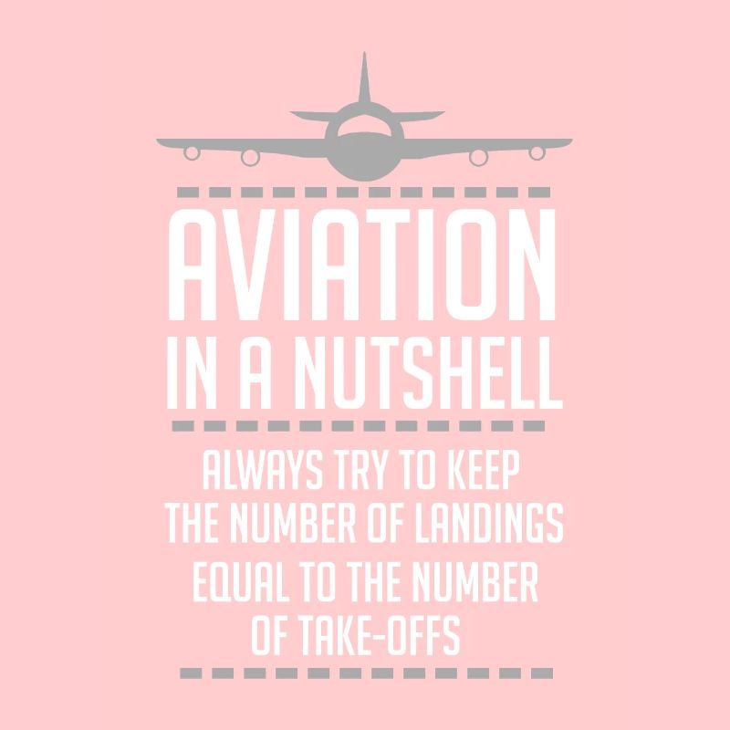 Aviation In A Nutshell Funny ATC Pilot Gift TShirt