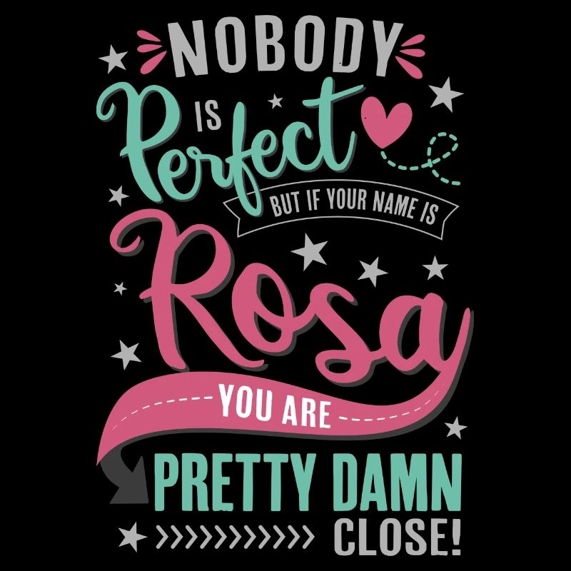 Rosa Name Namenstag Spruch Geschenk Mädchen