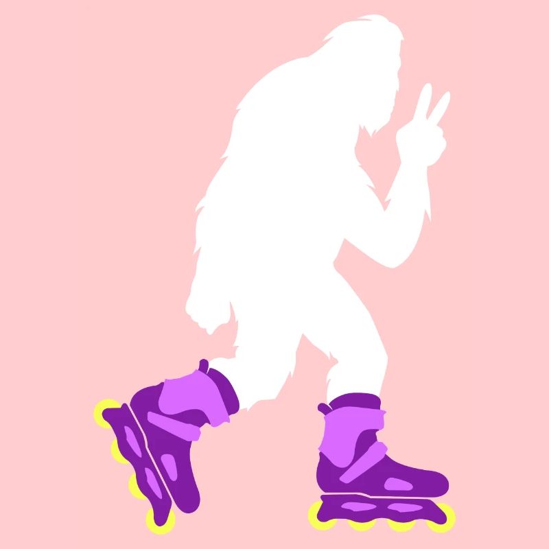 Bigfoot Roller Skating Roller Derby Gift