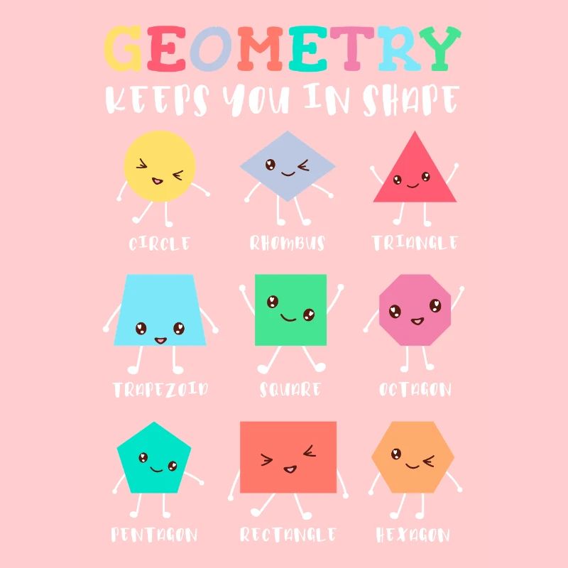 Geometry Keeps You in Shape – School Math Humor