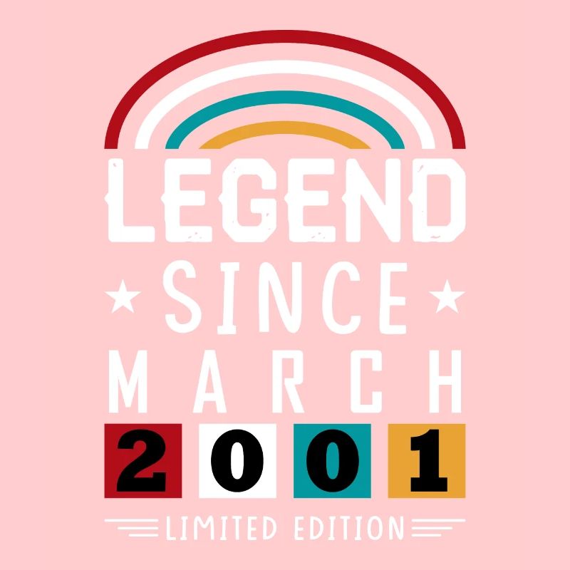 2001 Legend Since Geburtstag Geschenk März