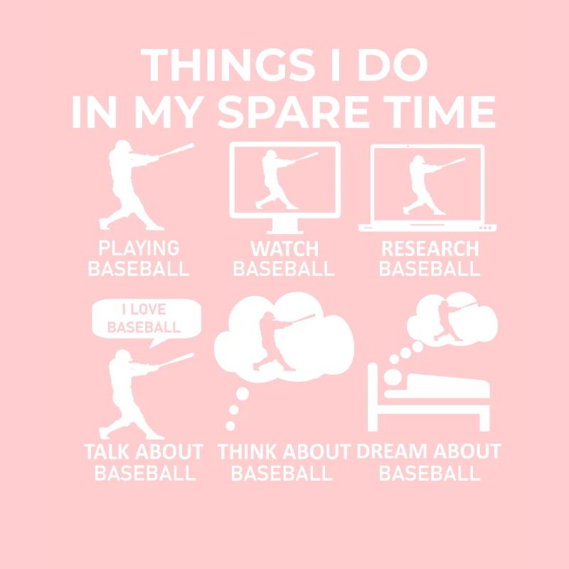 Dinge, die ich in meiner Freizeit mache - Baseball