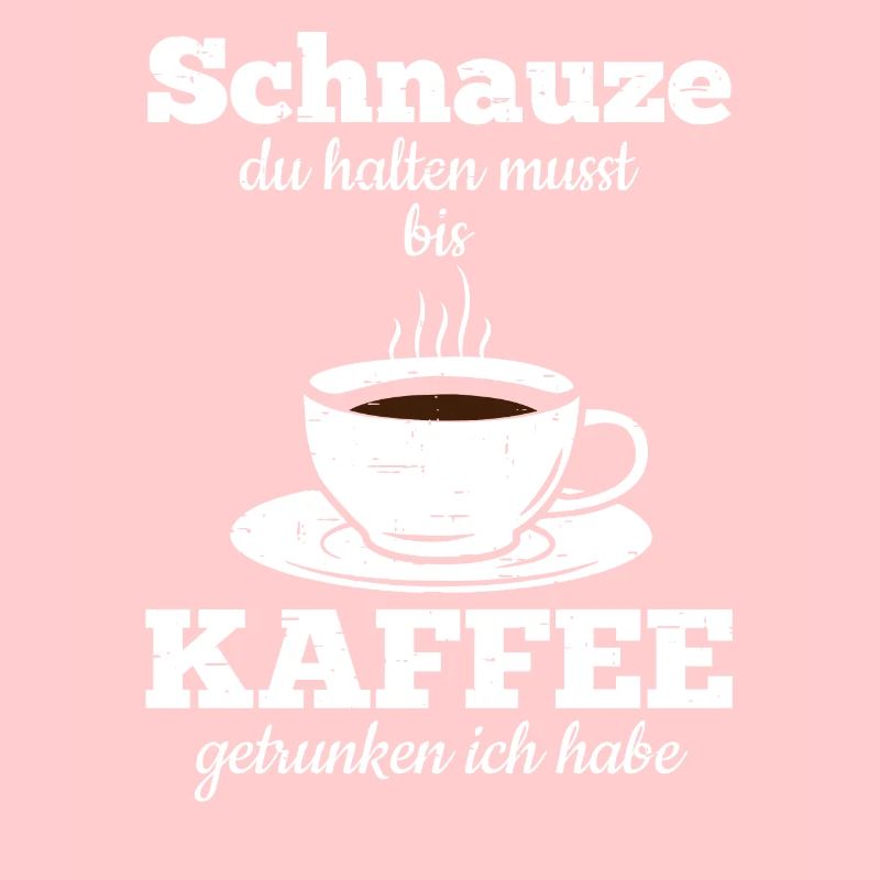 Morgenmuffel Kaffeetrinker mit Kaffee Sucht