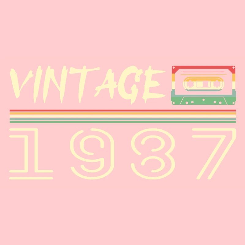 1987 Original 1987 Retro Birthday Gift 1987